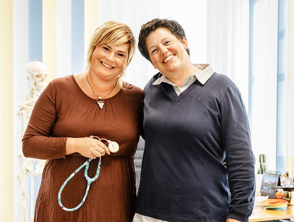 Katrin Reckers und Sandra Norkowski